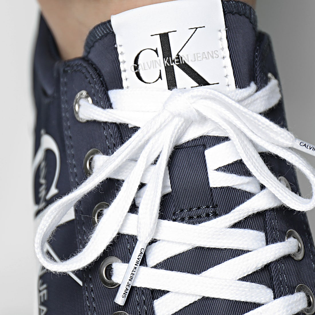 calvin klein vulcanized lace up