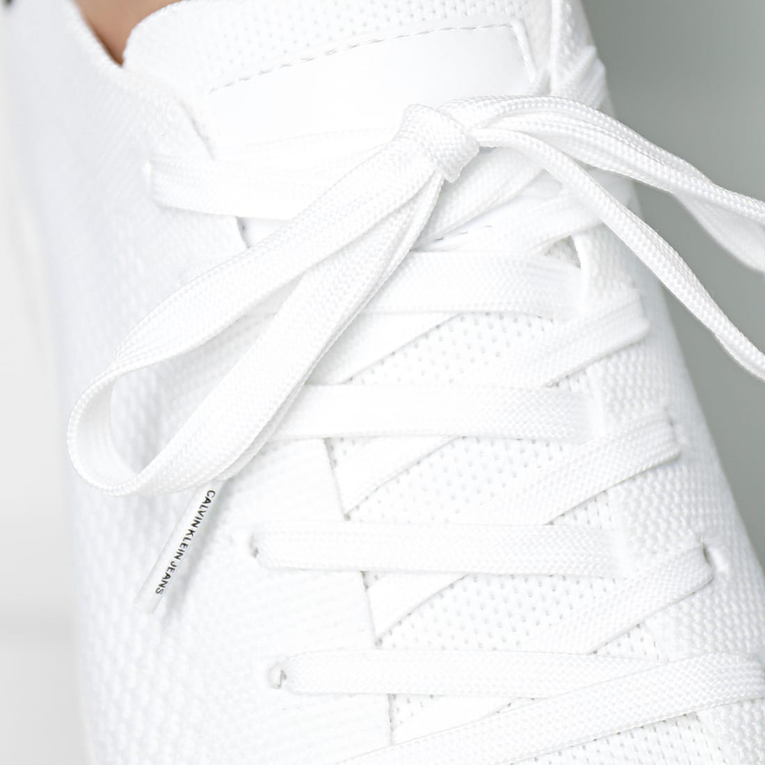 calvin klein cupsole sneaker lace up