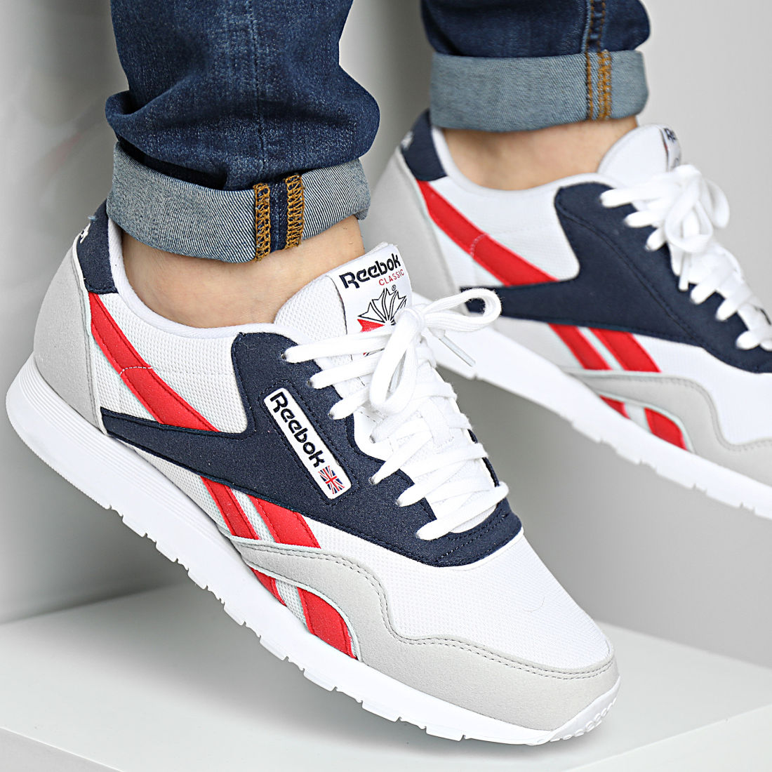 Academia regalo Integrar reebok classic bleu blanc rouge, deep discount UP TO 66% OFF - unesco.go.ke