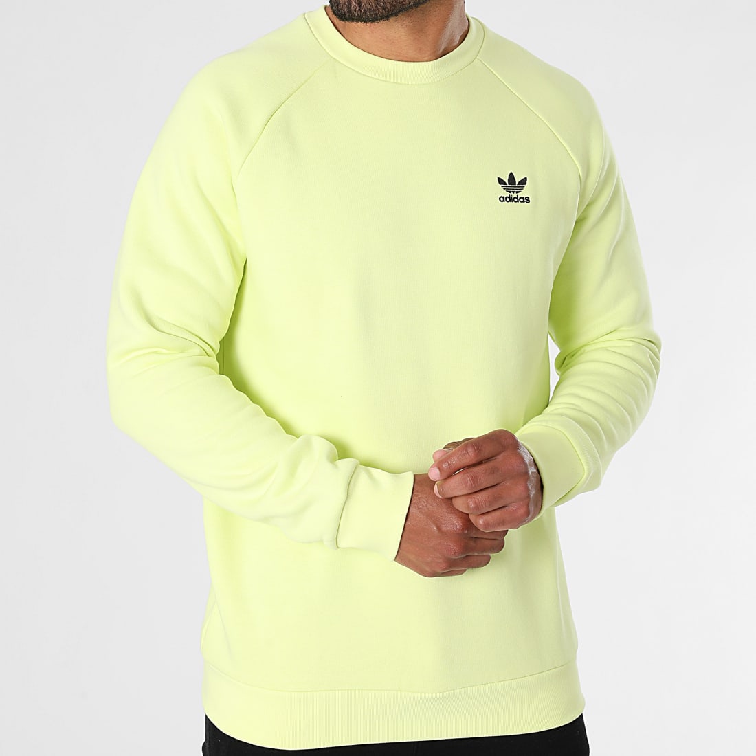 Adidas Originals Sweat Crewneck Essential H34643 Jaune