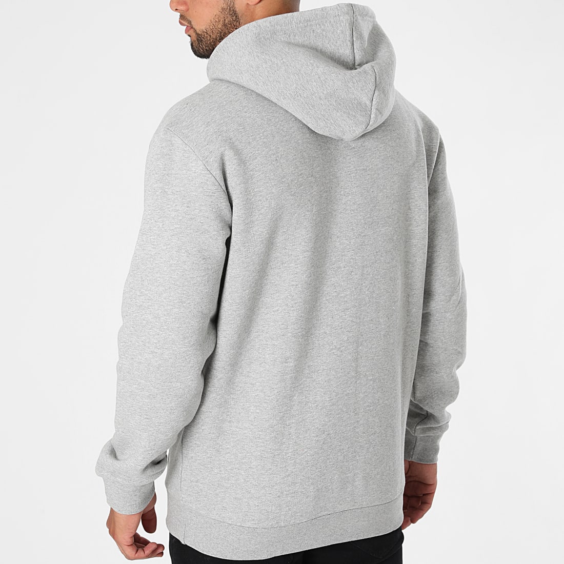 Adidas Originals - Sweat Capuche Essential H34654 Gris ChinÃ© - LaBoutiqueOfficielle.com