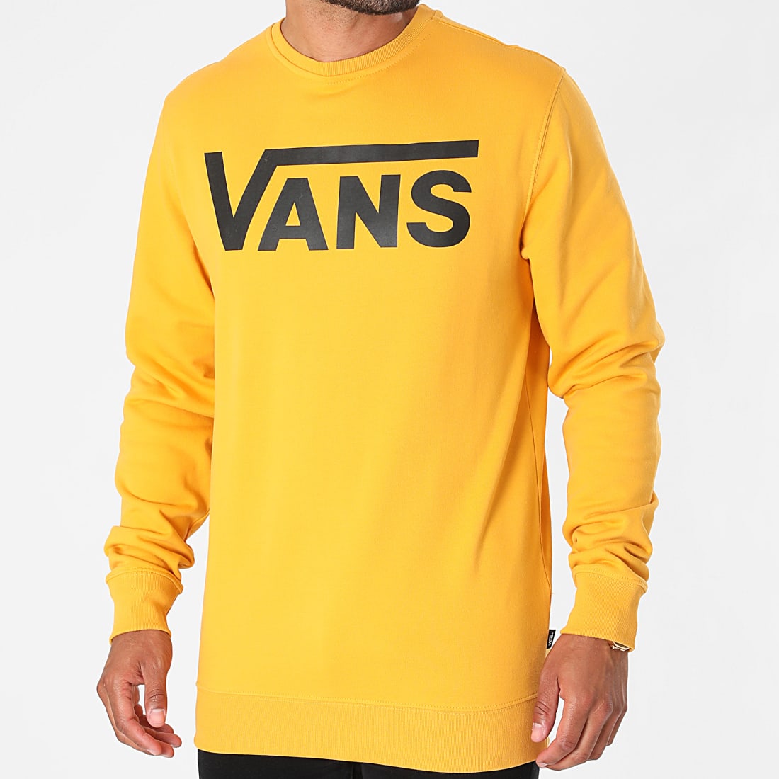 Vans - Sweat Crewneck Vans Classic Crew II A456A Jaune -  LaBoutiqueOfficielle.com