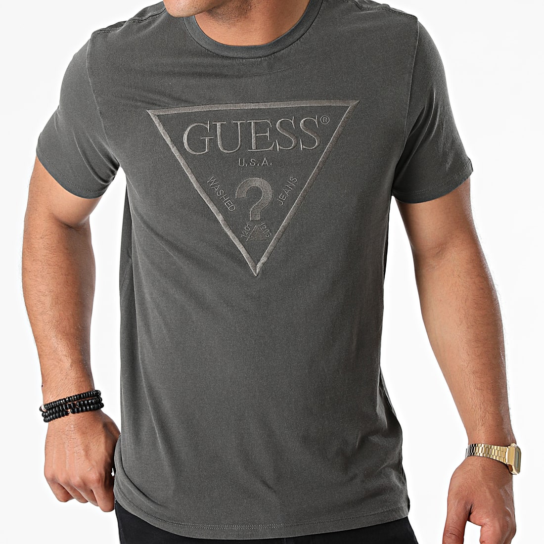 Guess - Tee Shirt M0BI1J-R9YK0 Gris 