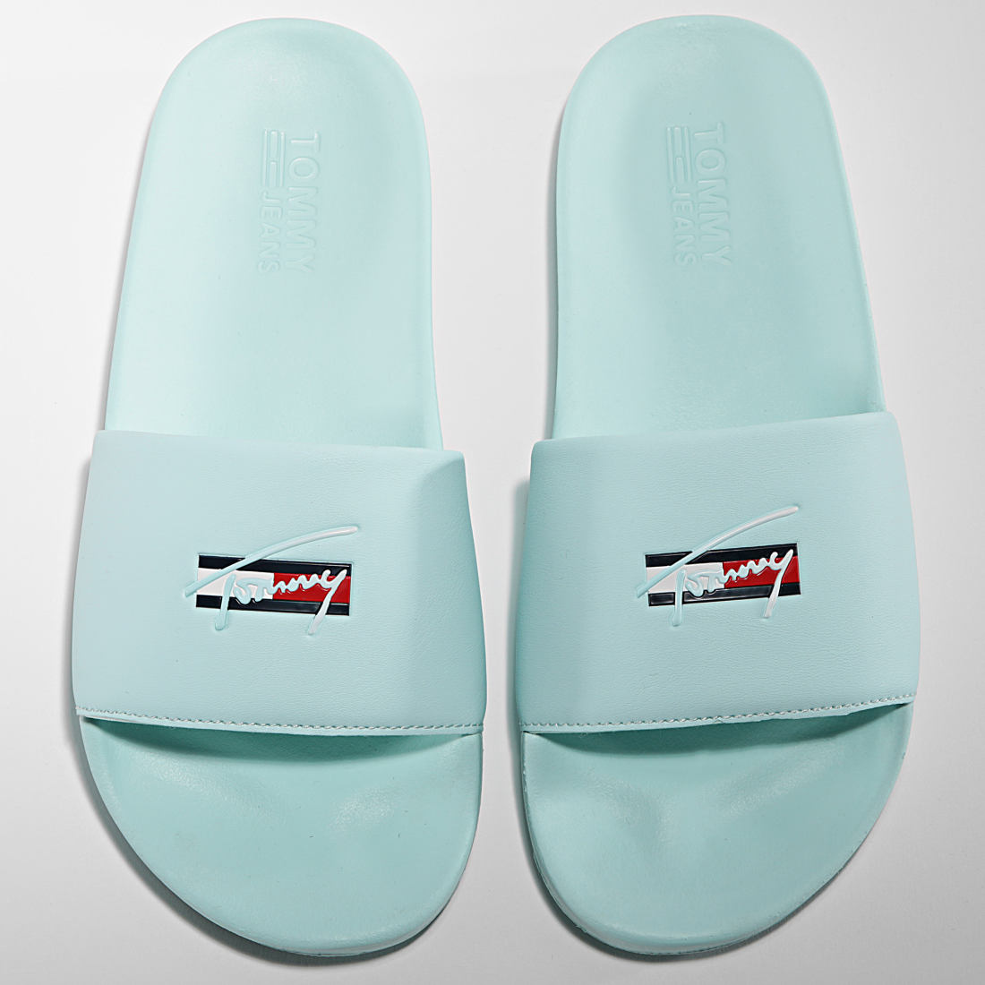 Tommy Jeans Claquettes Femme Essential 1431 Light Chlorine Blue