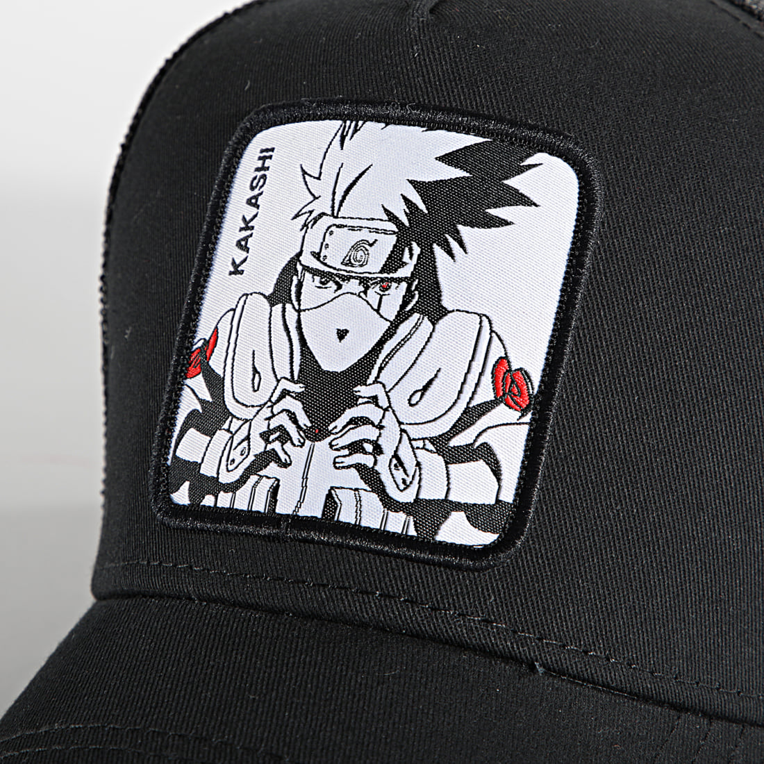 Capslab Casquette Trucker Kakashi Noir