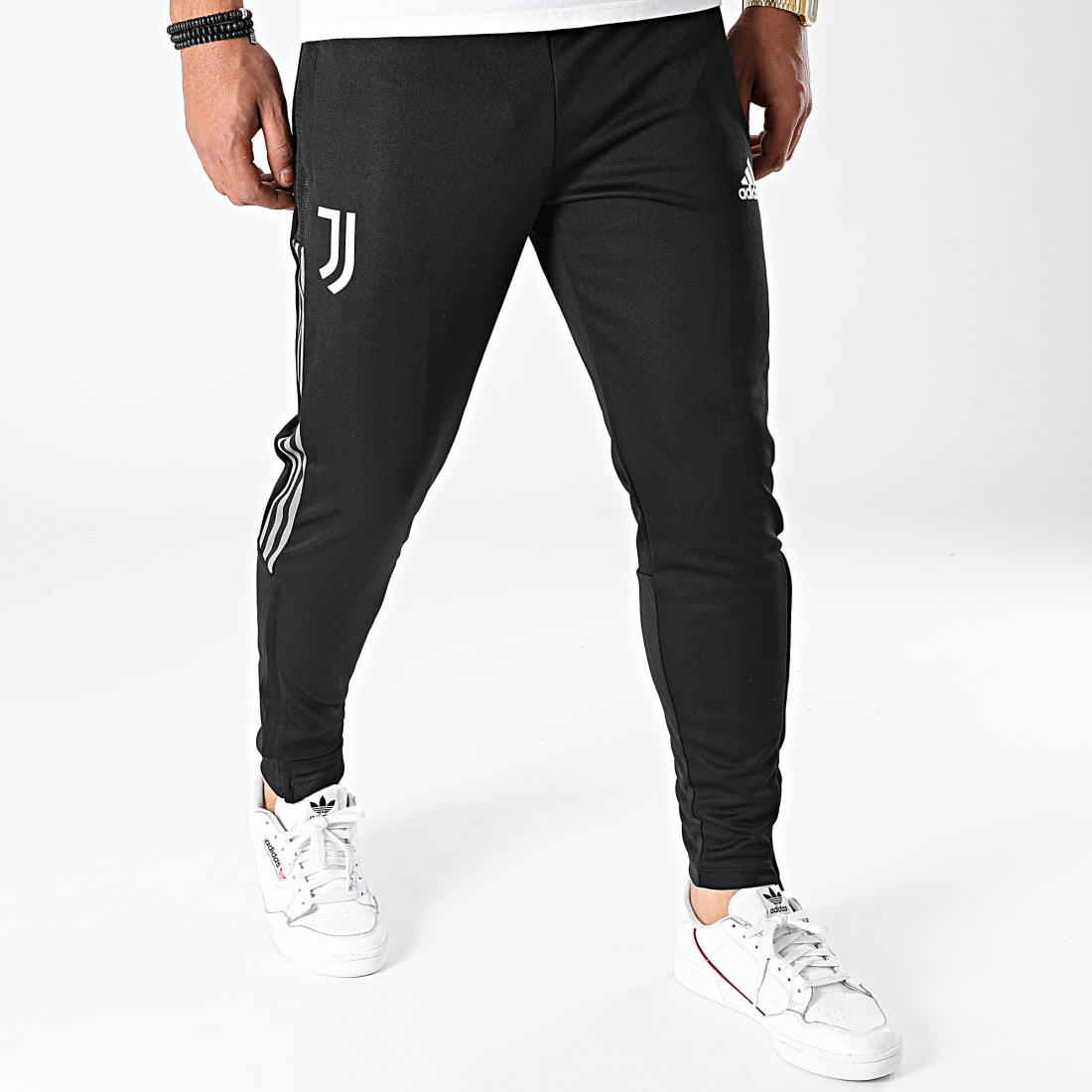 Adidas Sportswear  Pantalon Jogging A Bandes Juventus GR2958 Noir