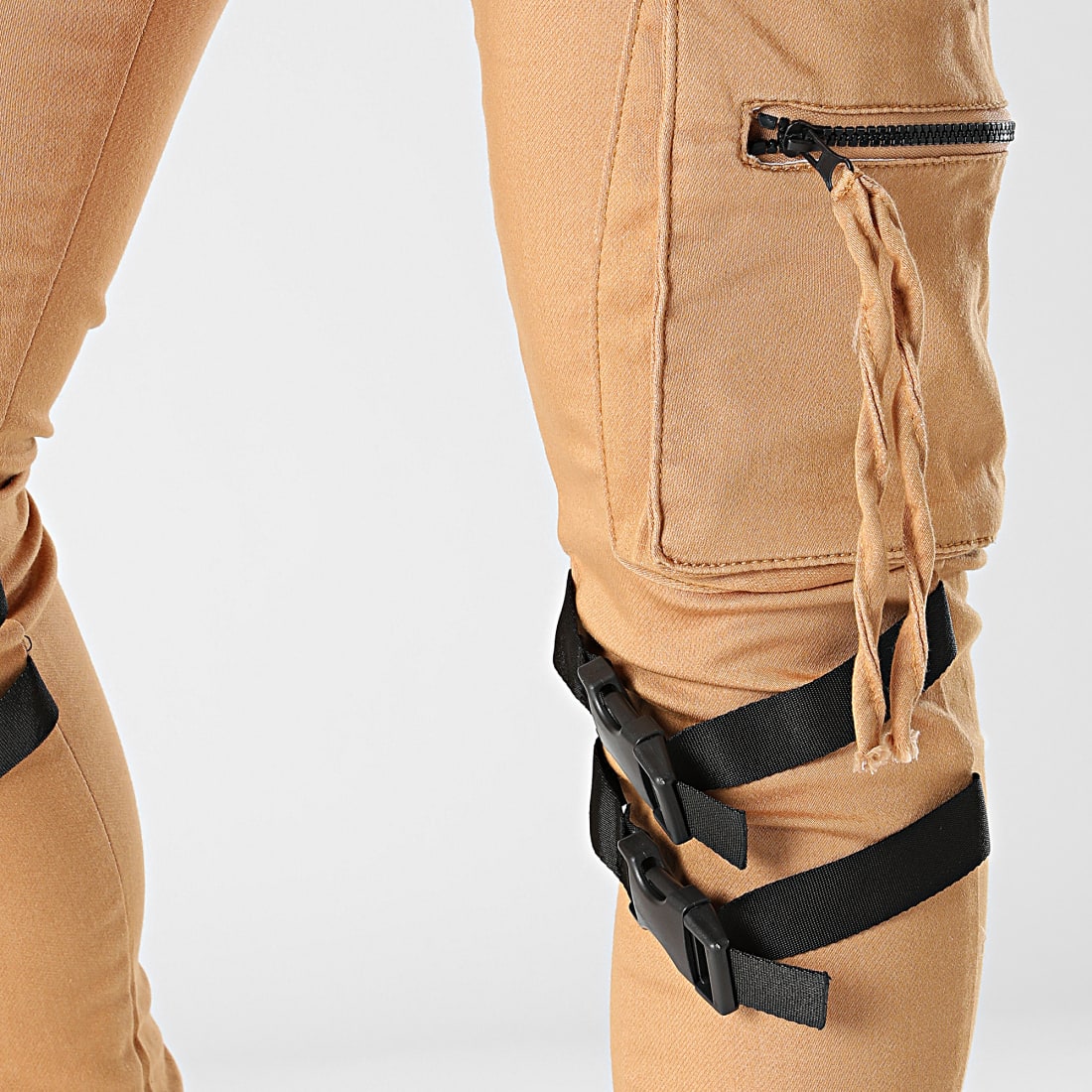 Black Needle Jogger Pant 3015 Camel