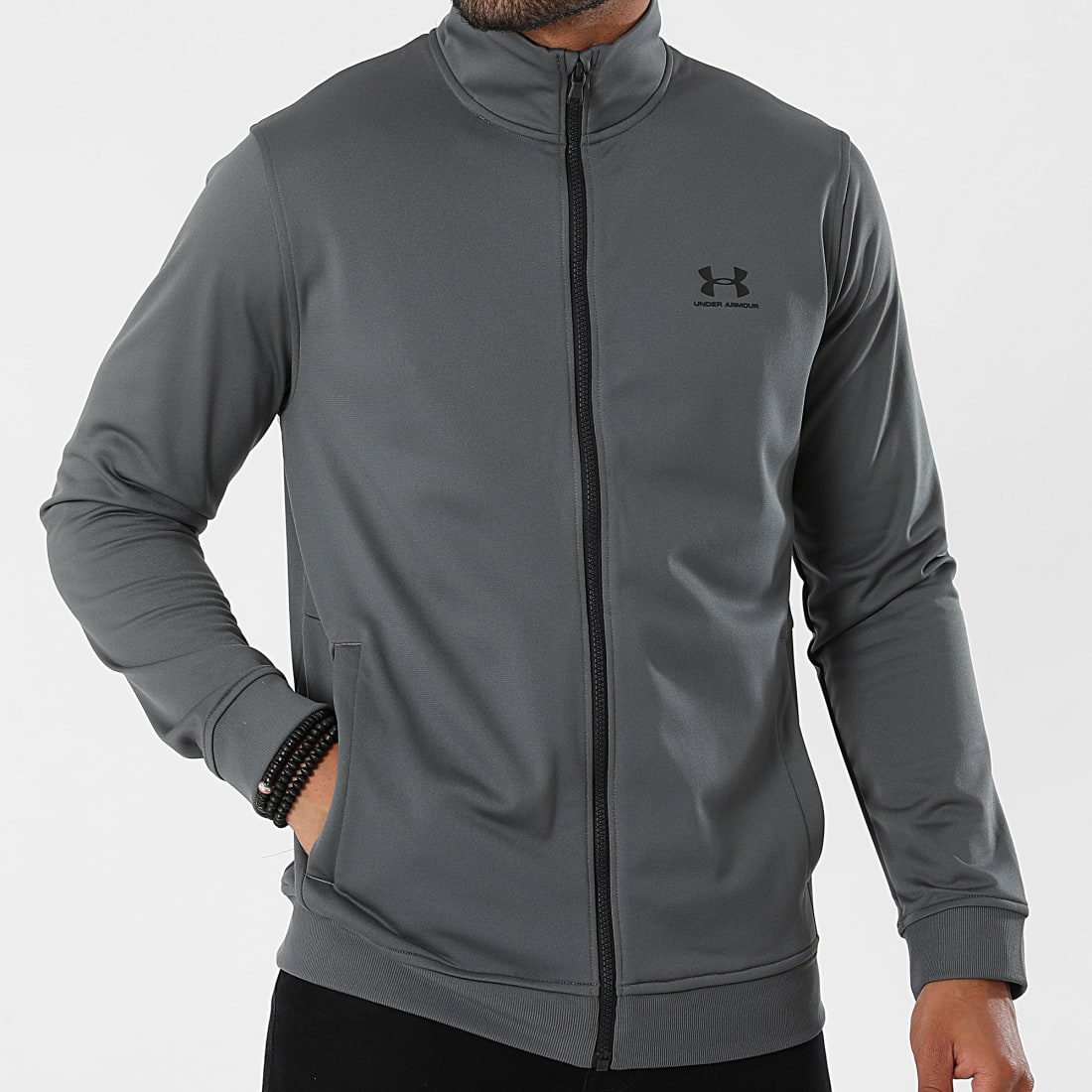 Under Armour Veste Zippée UA Sportstyle Tricot 1329293 Gris