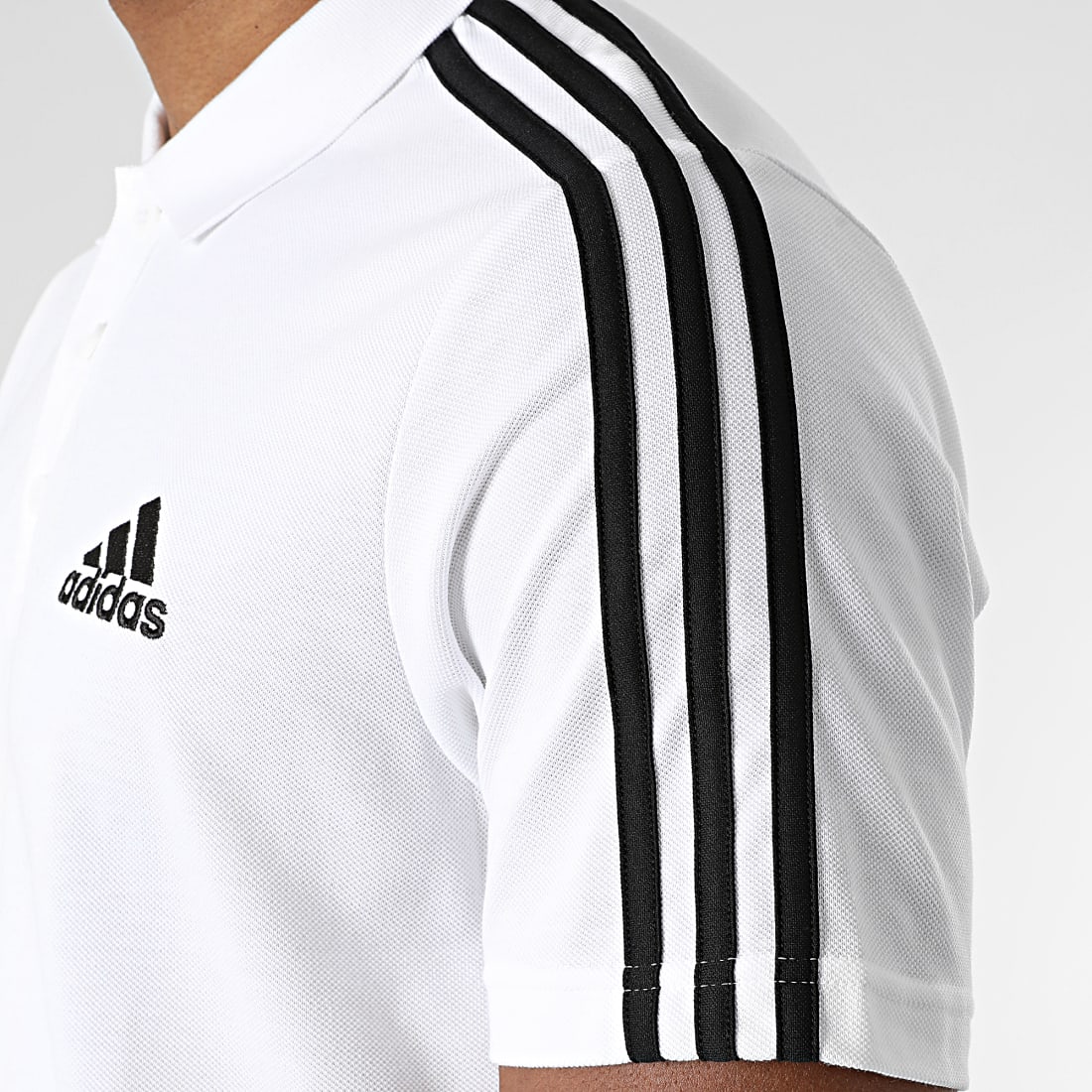 Polo Manches Courtes A Bandes 3 Stripes 