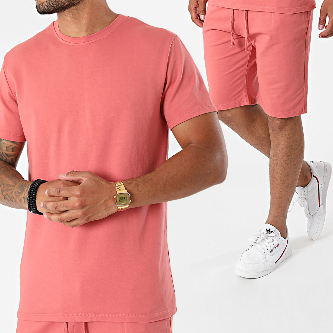 MTX Ensemble Short Tee Shirt TM0675 Rose