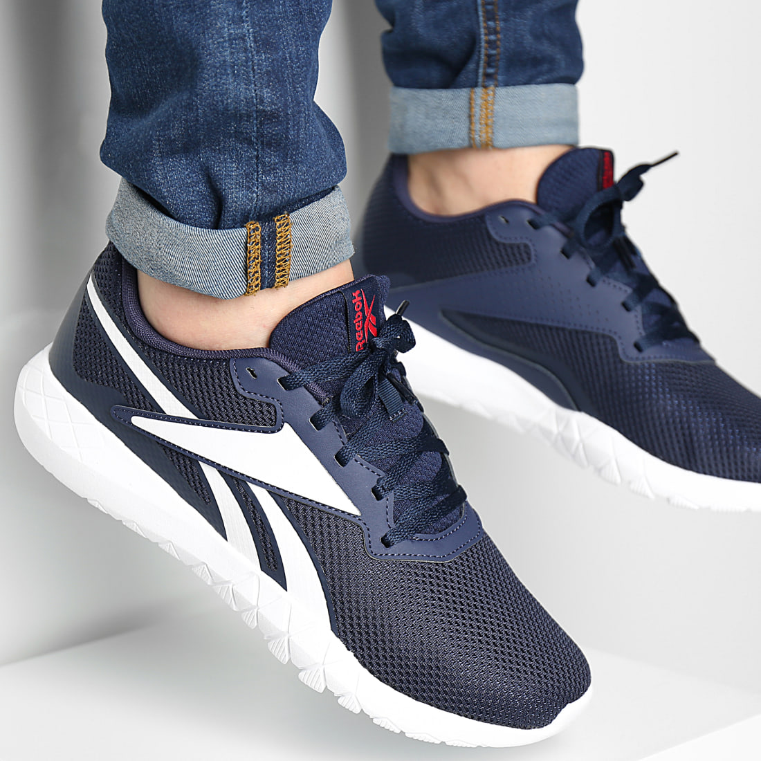 Reebok - Baskets Flexagon Energy Trail 3 GZ8260 Vector Navy Cloud White  Vector Red - LaBoutiqueOfficielle.com