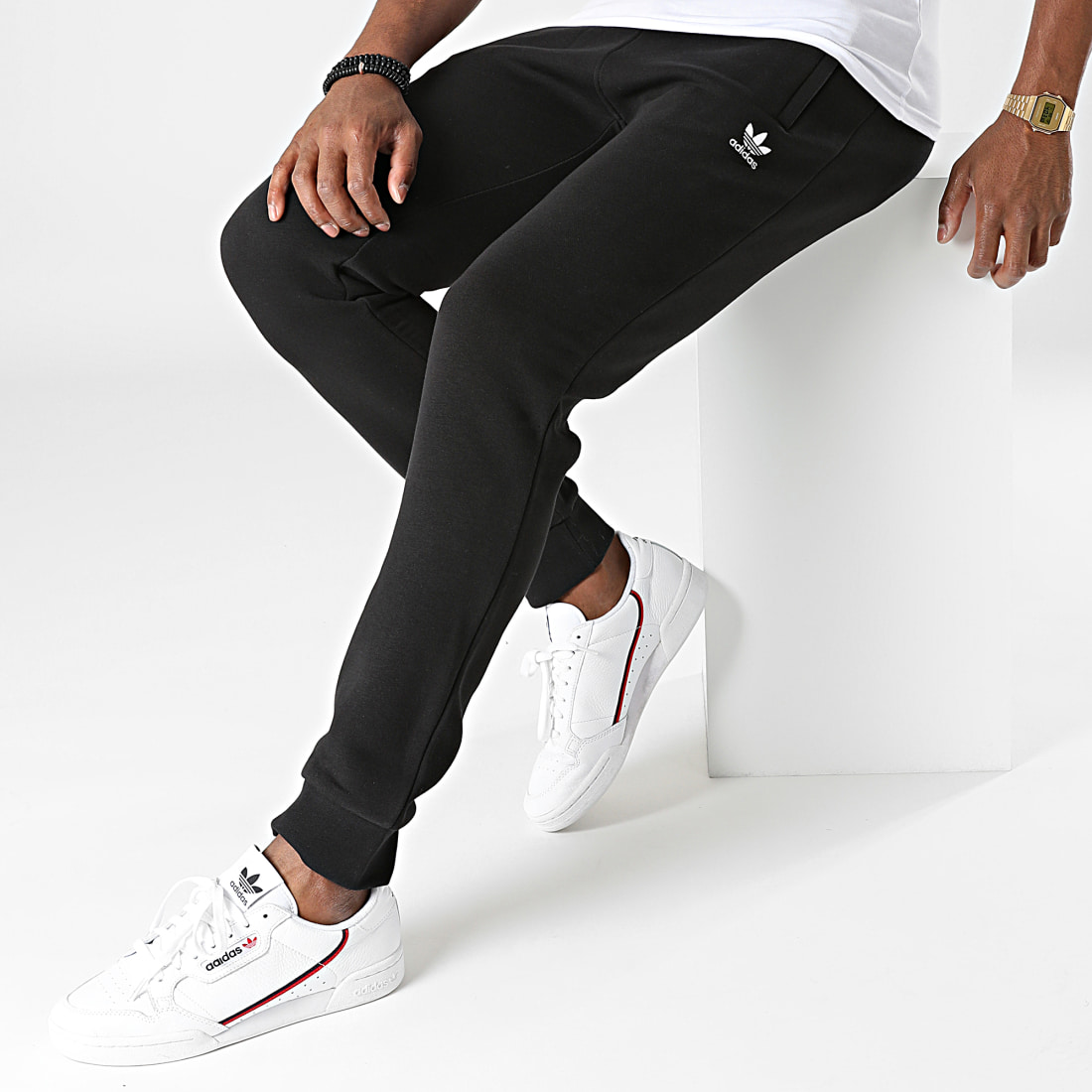 Adidas Originals - Pantalon Jogging Essentials H34657 Noir - LaBoutiqueOfficielle.com