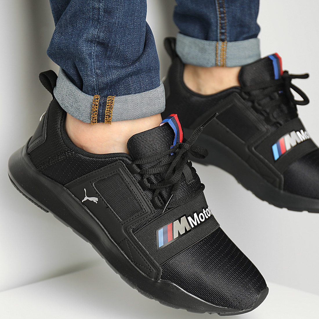 Puma Baskets BMW Motorsport Wired Cage 306961 Black