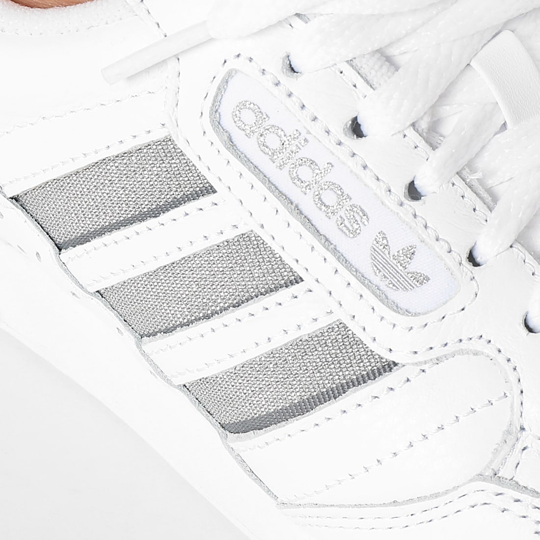 Adidas Originals - Baskets Femme Continental 80 S42626 Cloud White Silver Metallic Grey Three 