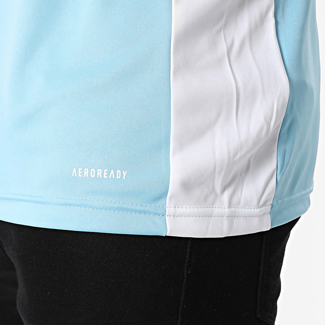 Sanción ligero Barricada Adidas Sportswear - Tee Shirt A Bandes Entrada 18 CD8414 Bleu Clair -  LaBoutiqueOfficielle.com