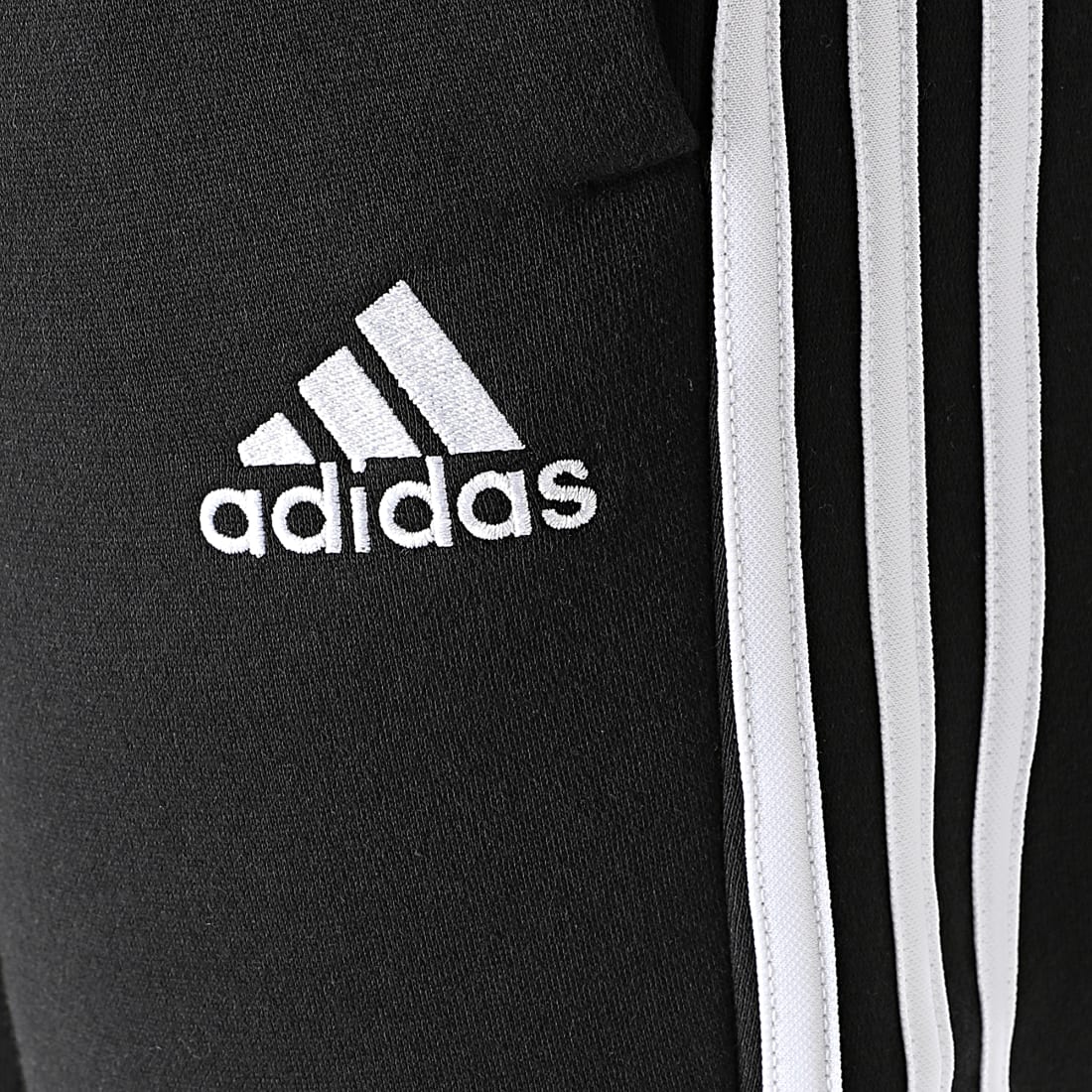 Adidas Performance - Pantalon Jogging A Bandes Fleece GK8821 Noir -  LaBoutiqueOfficielle.com