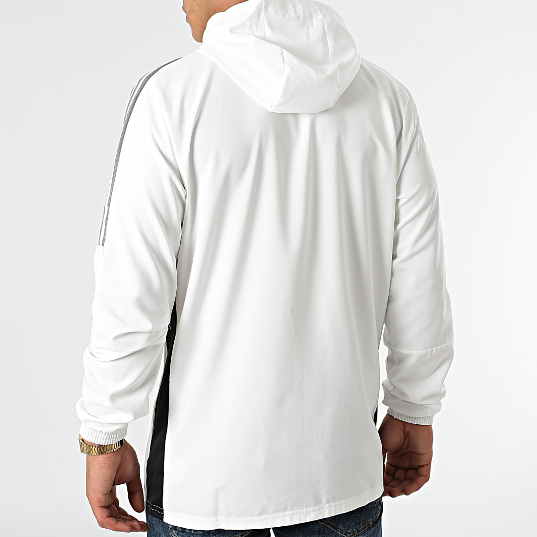 Adidas Sportswear - Veste Zippée Capuche A Bandes Juventus GR2967 Ecru -  LaBoutiqueOfficielle.com