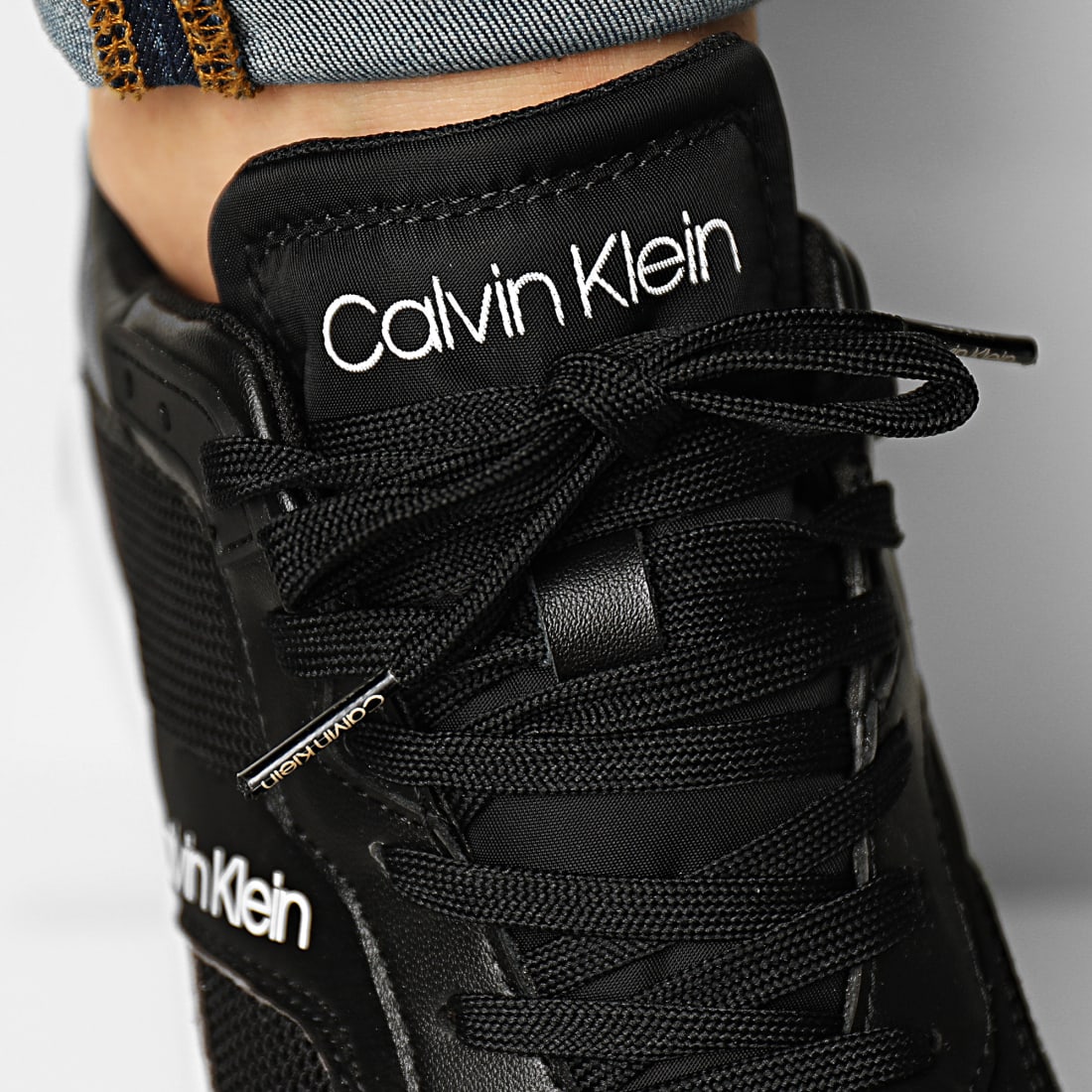 chunky sole lace up calvin klein