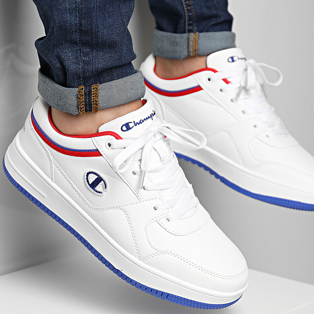 Champion Baskets Rebound Low S21433 White