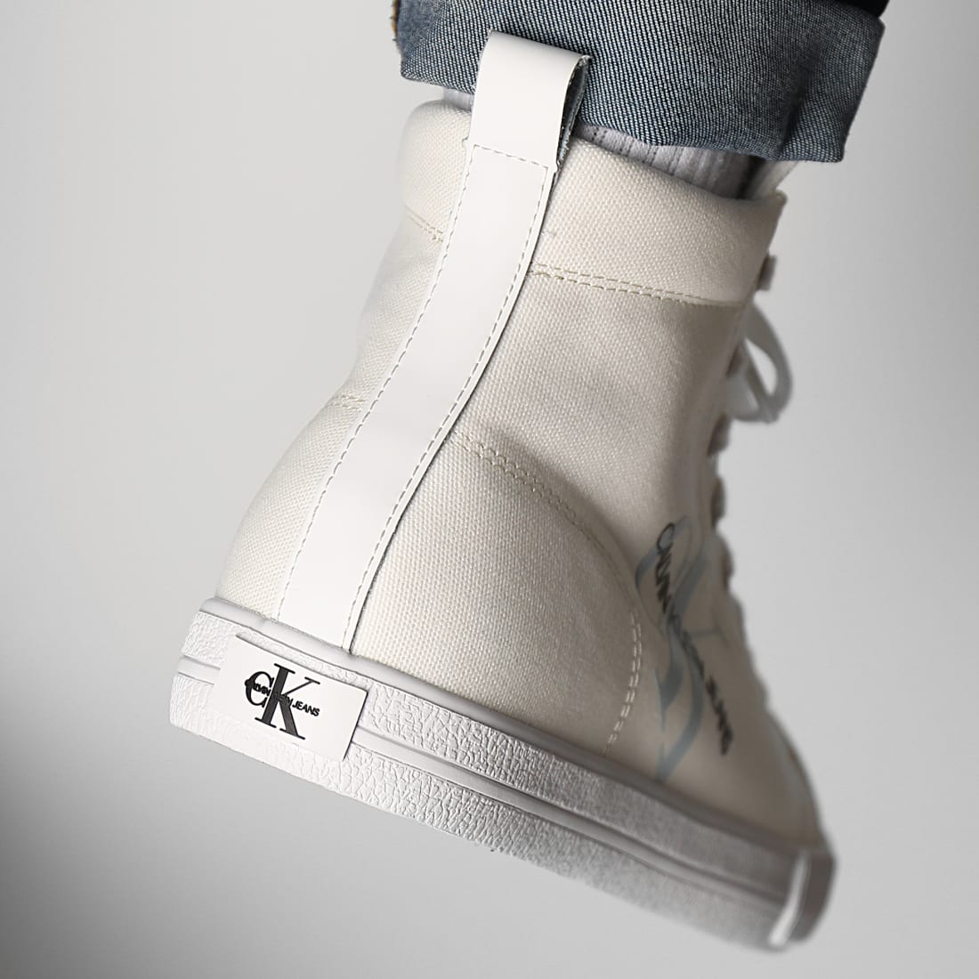 calvin klein vulcanized lace up