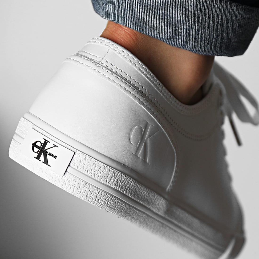 calvin klein vulcanized lace up