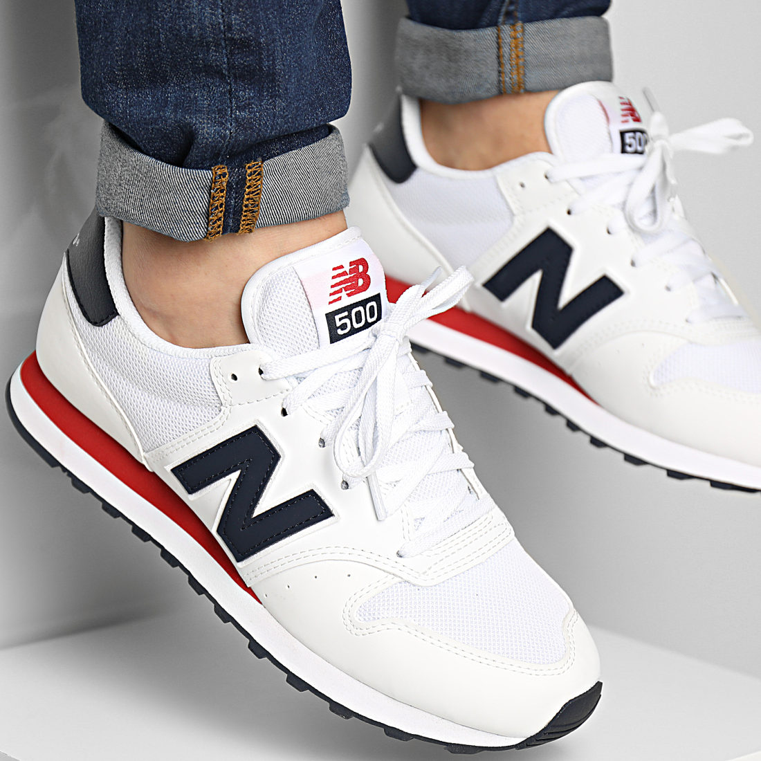 insect Klant Parana rivier New Balance - Baskets Lifestyle 500 GM500SWB White -  LaBoutiqueOfficielle.com