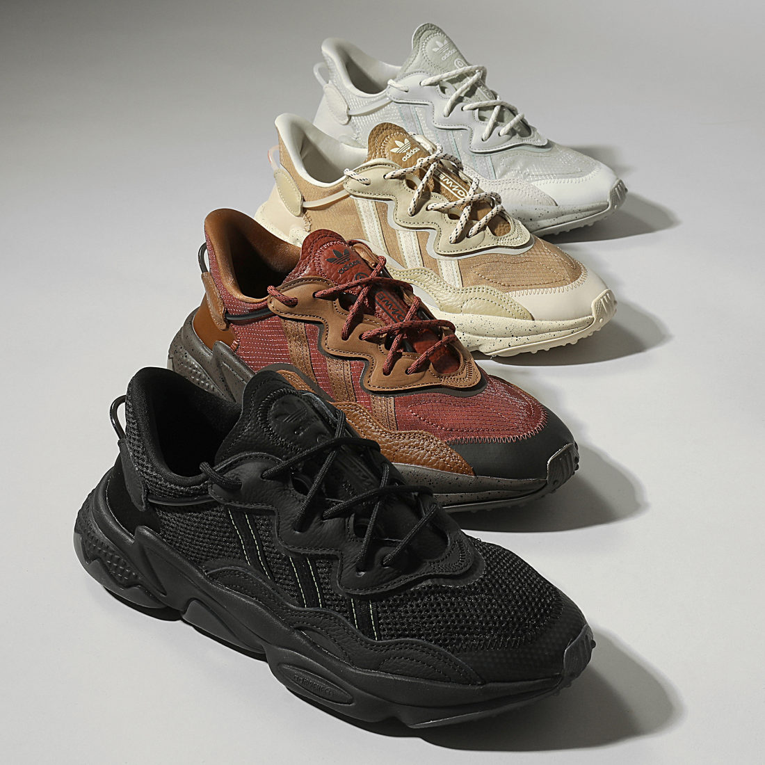 Adidas Originals - Baskets Ozweego GX3651 Cardboard Savannah Halo Ivory -  LaBoutiqueOfficielle.com
