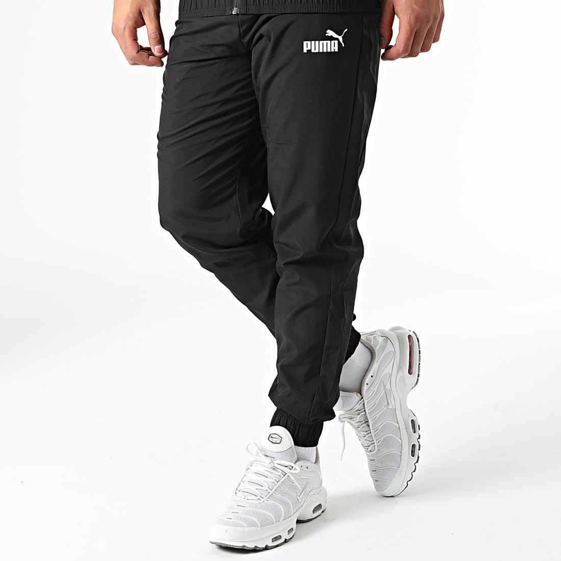 Puma Ensemble De Survêtement Retro Woven 846180 Noir Gris