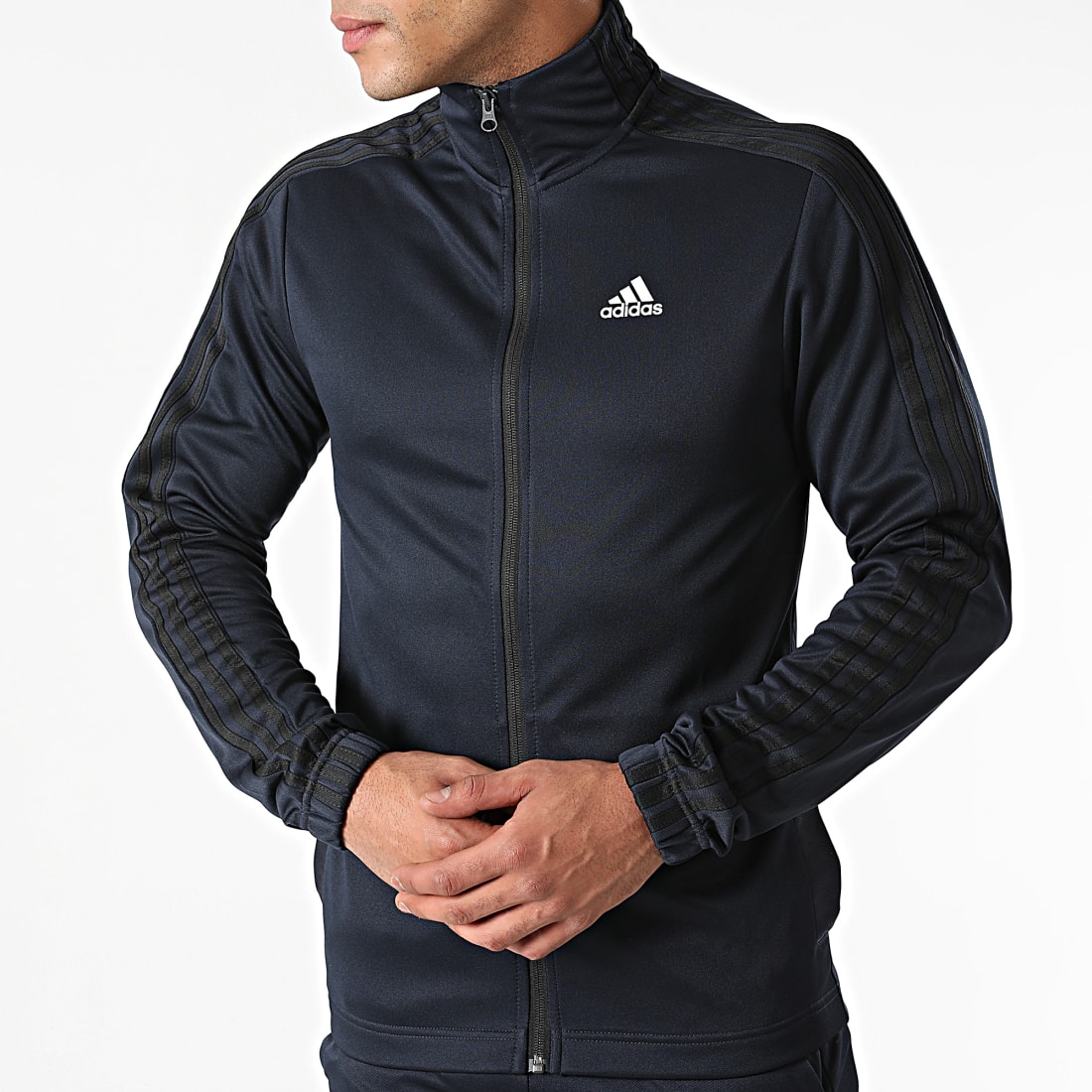 Adidas Performance - Ensemble De SurvÃªtement A Bandes H42025 Bleu Marine - LaBoutiqueOfficielle.com