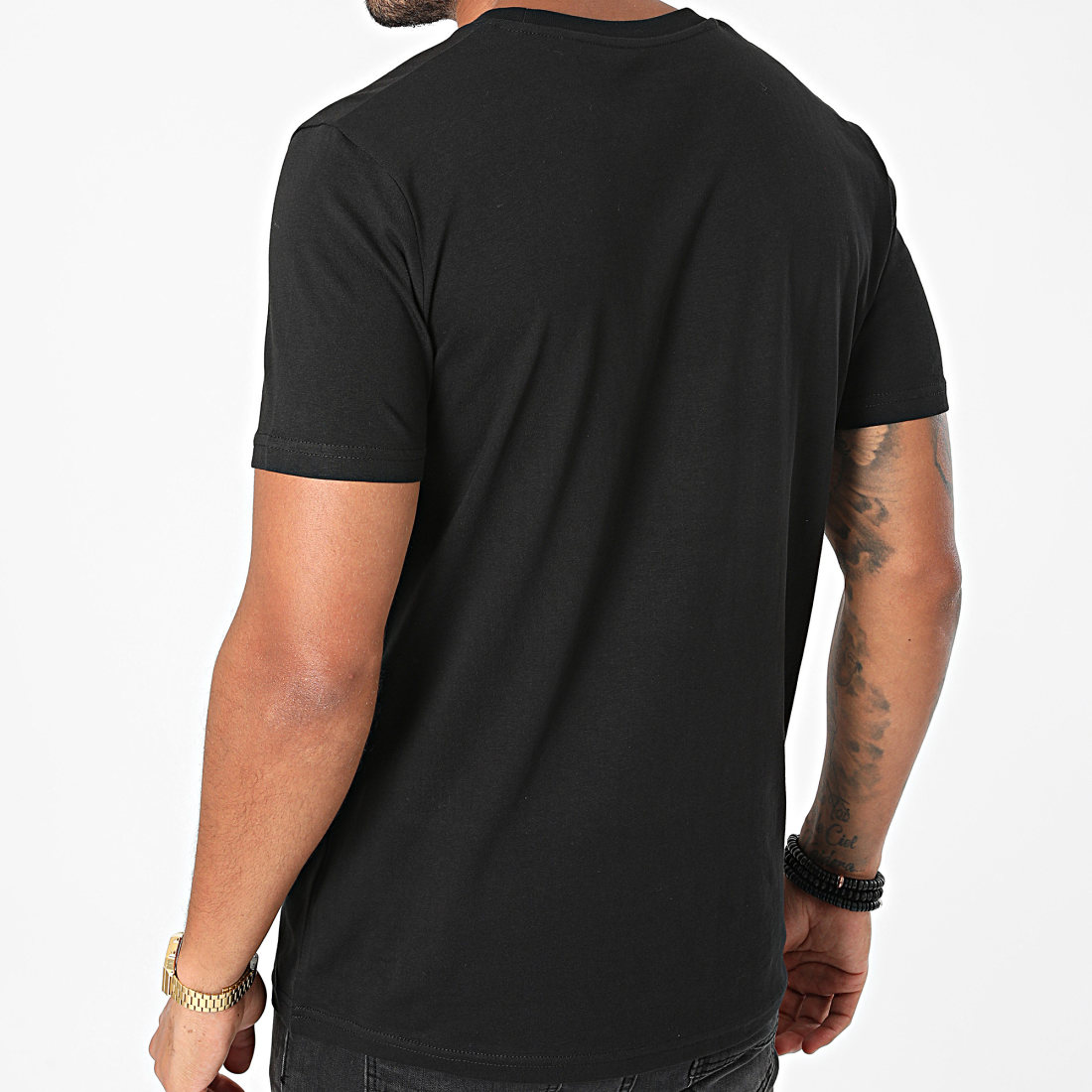 Timal Tee Shirt 14 Noir Jaune LaBoutiqueOfficielle