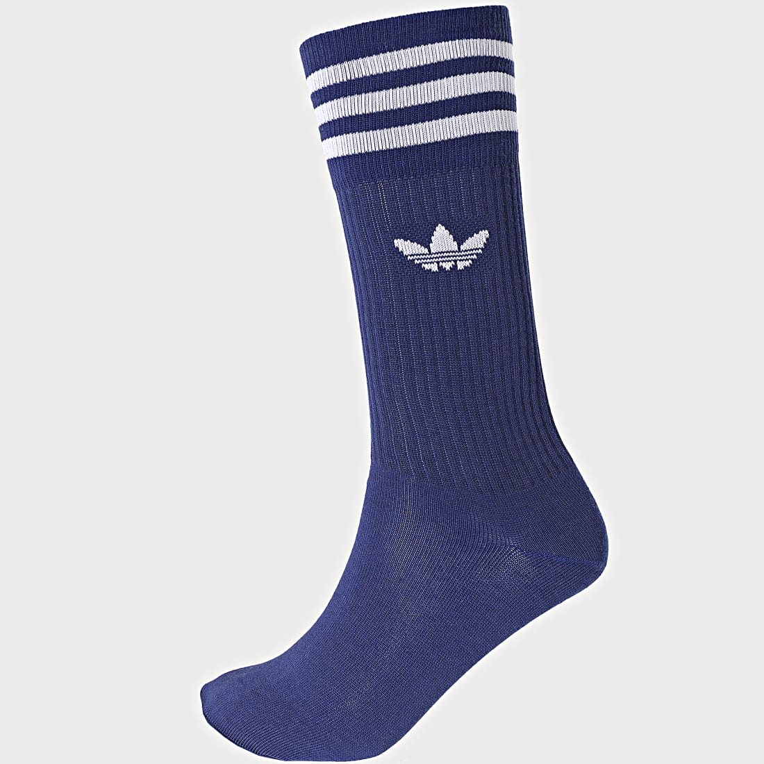 Adidas Originals - Lot De 3 Paires De Chaussettes FM0639 Blanc Vert Rouge  Bleu Marine 