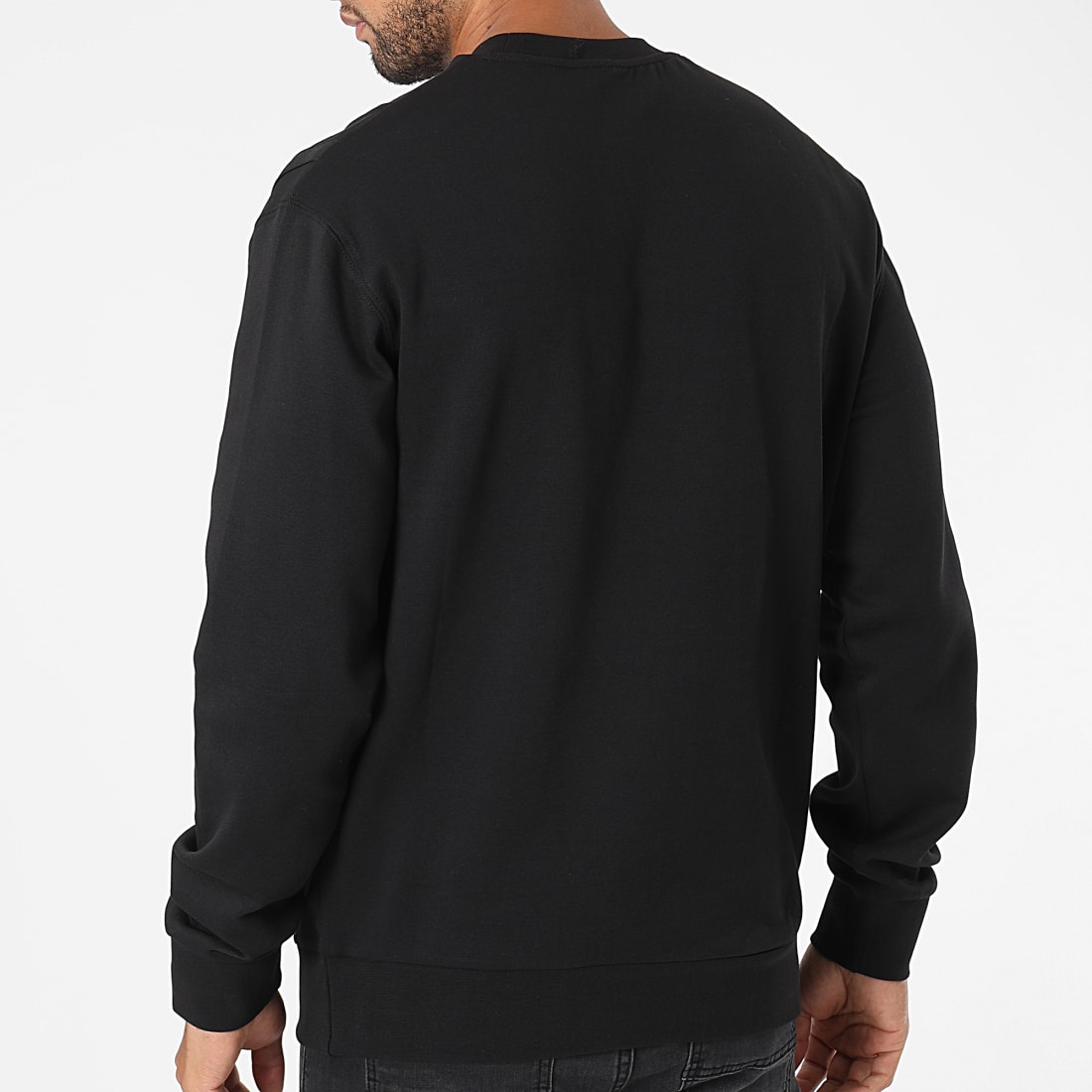 Armani Exchange Sweat Crewneck 6KZMFPZJ6MZ Noir