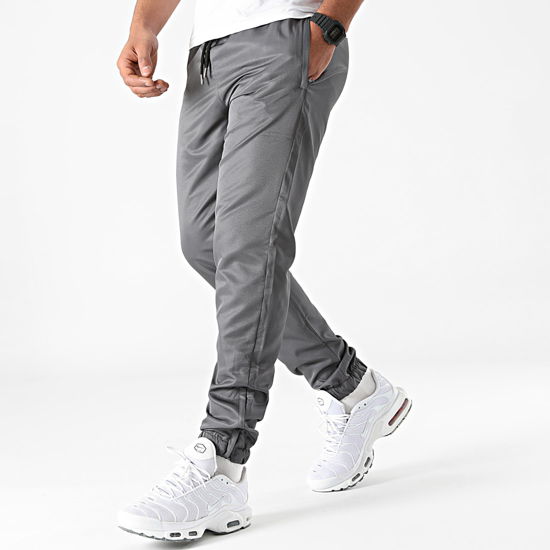Pantalon de jogging slim Liberto gris homme
