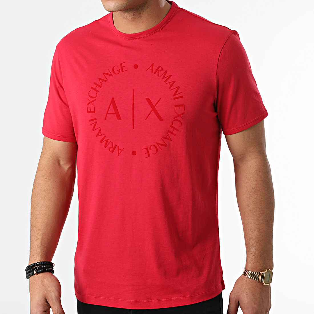 Armani Exchange Tee Shirt 8NZTCDZ8H4Z Rouge
