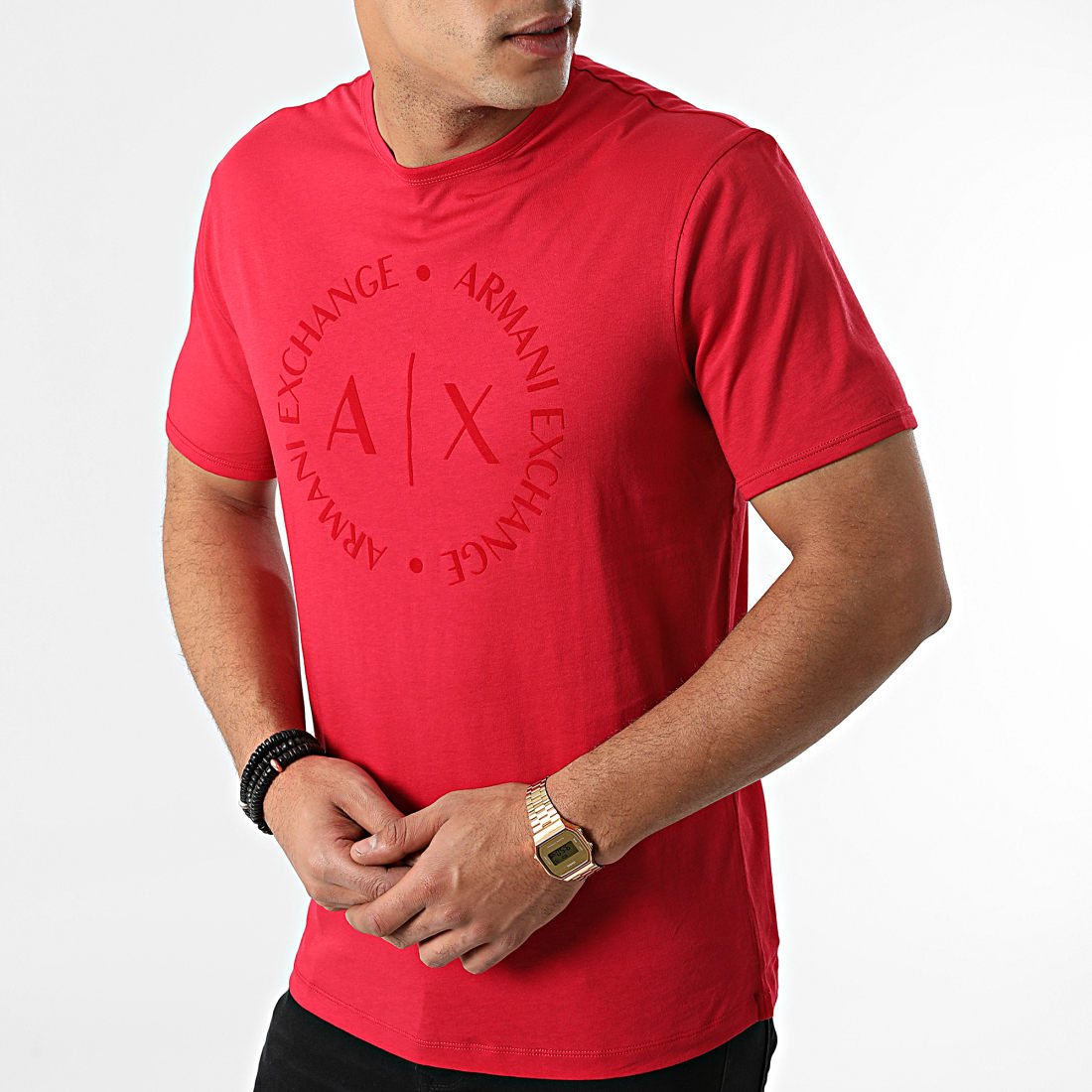 Armani Exchange Tee Shirt 8NZTCDZ8H4Z Rouge