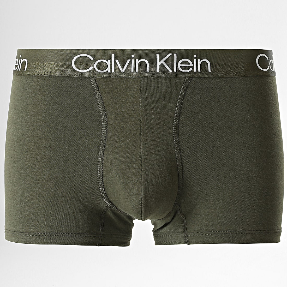 Calvin Klein Lot De 3 Boxers Modern Structure 2970 Bleu Vert Kaki 