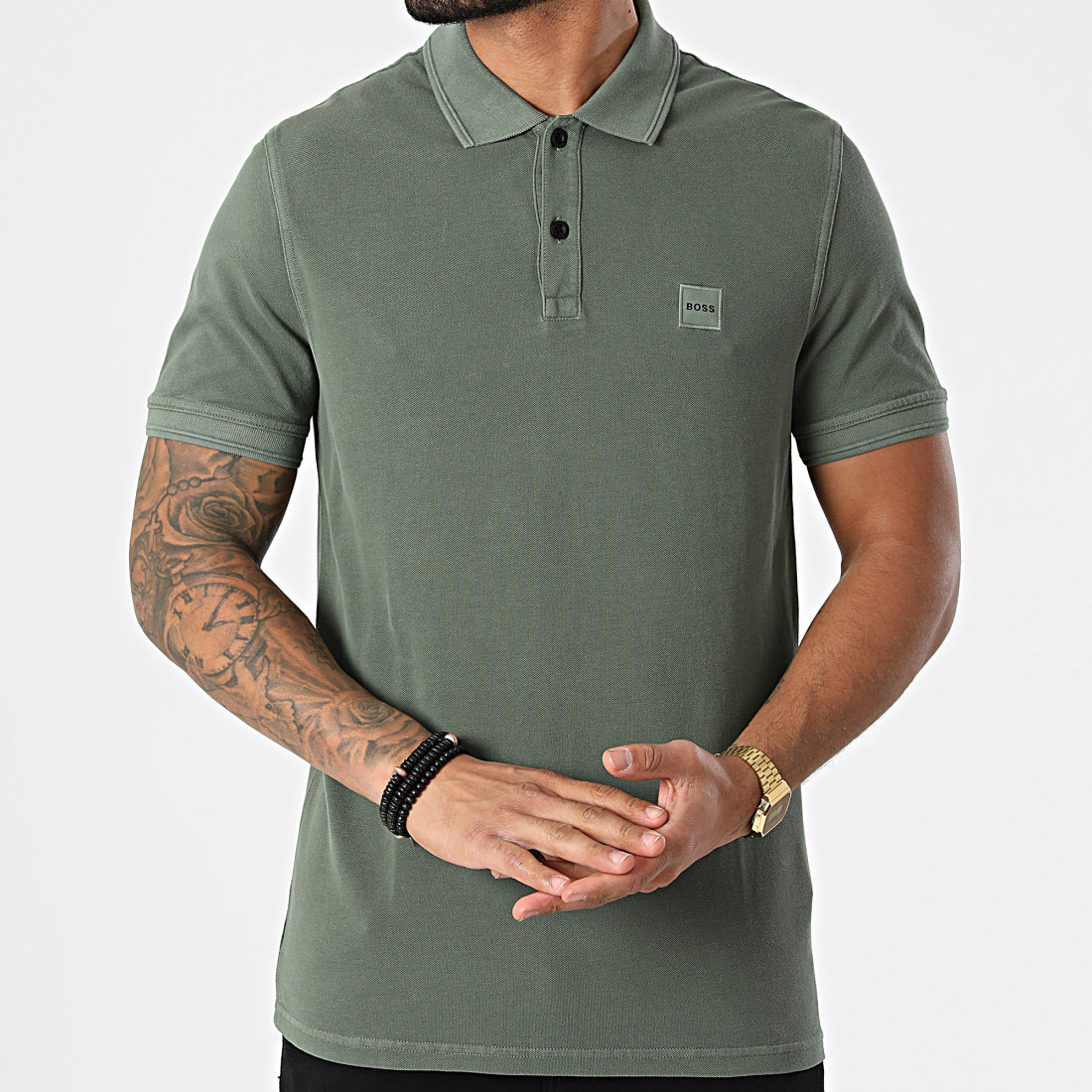 Polo hugo shop boss kaki