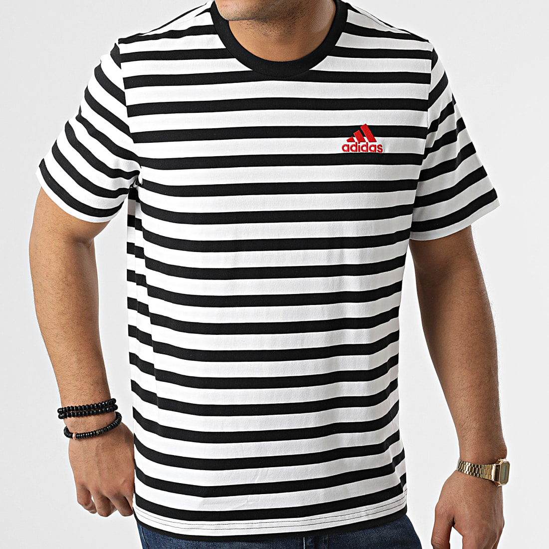 Adidas Performance - Tee Shirt Stripy 