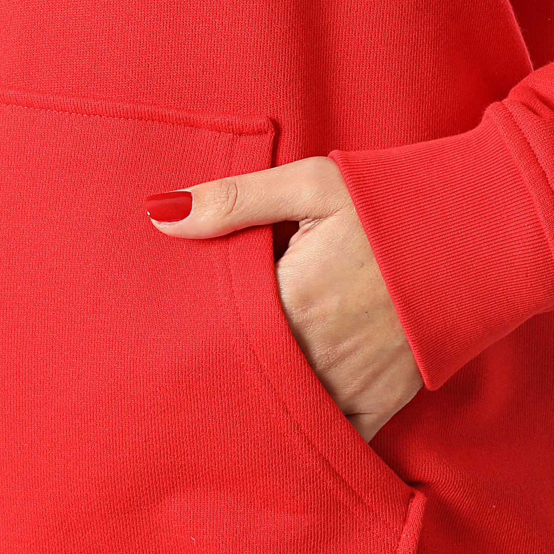 Adidas Originals - Sweat Capuche Femme Trefoil HE6953 Rouge -  LaBoutiqueOfficielle.com