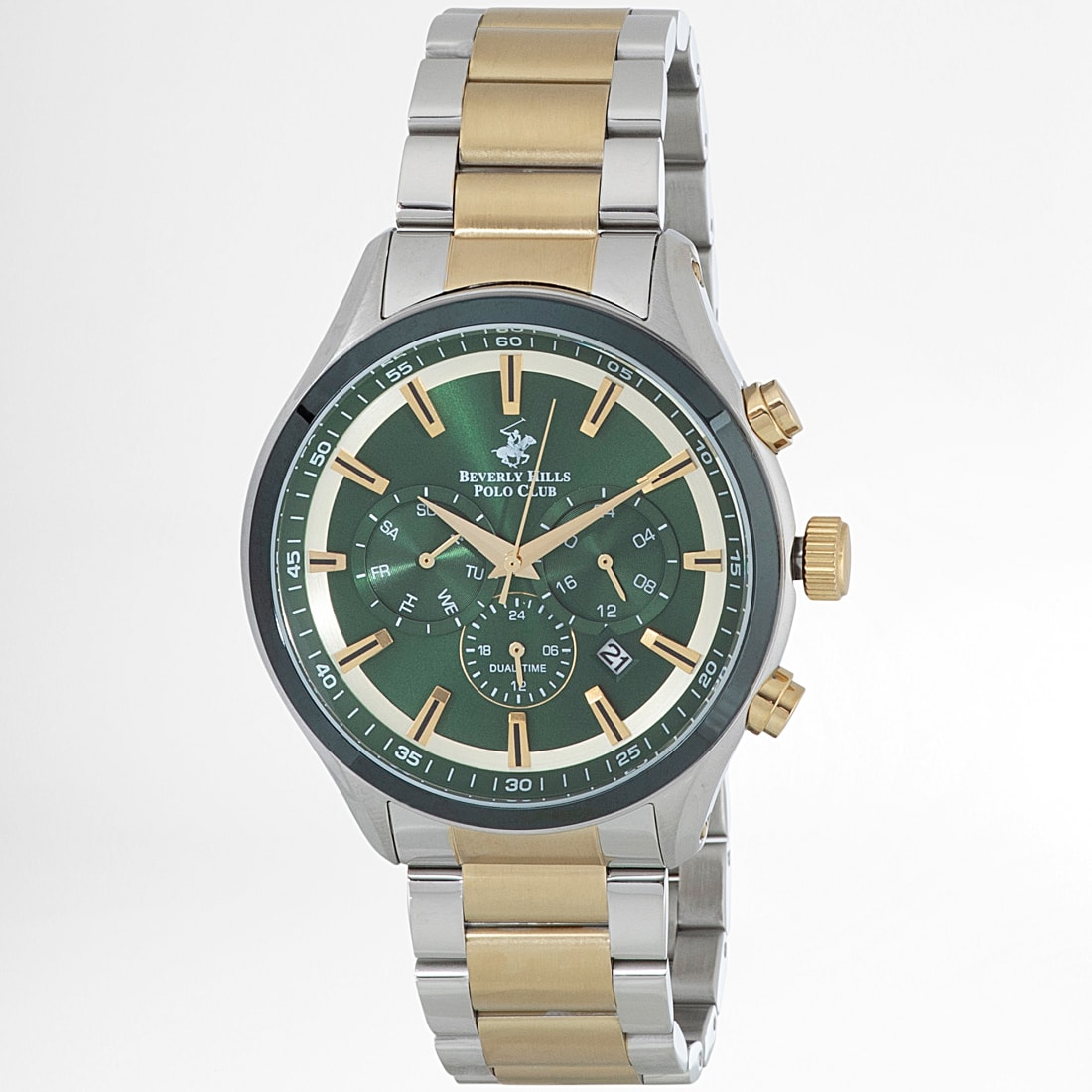 Beverly Hills Polo Club Montre BP3113X Argenté Doré