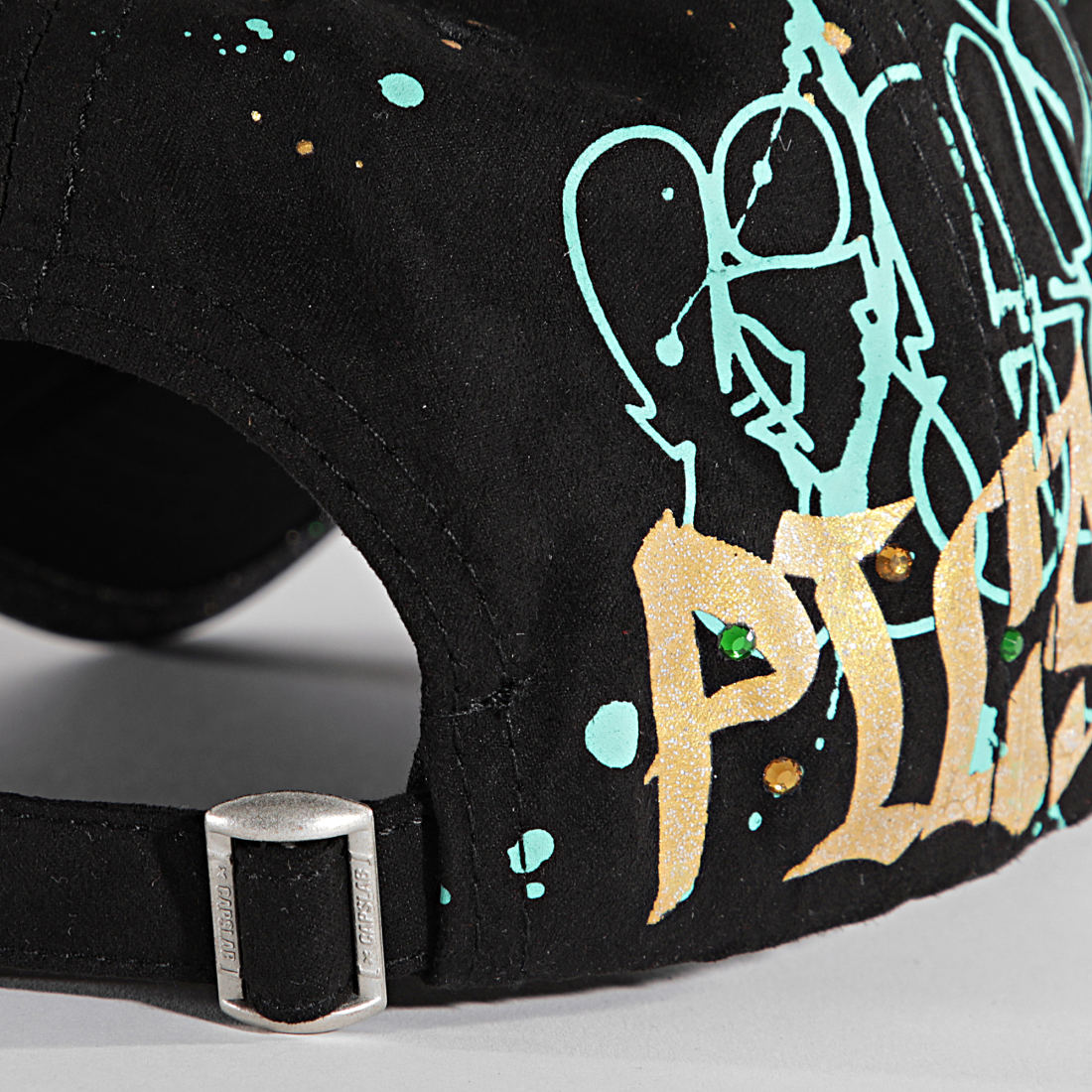 Capslab Casquette Trucker Picsou Tag Noir