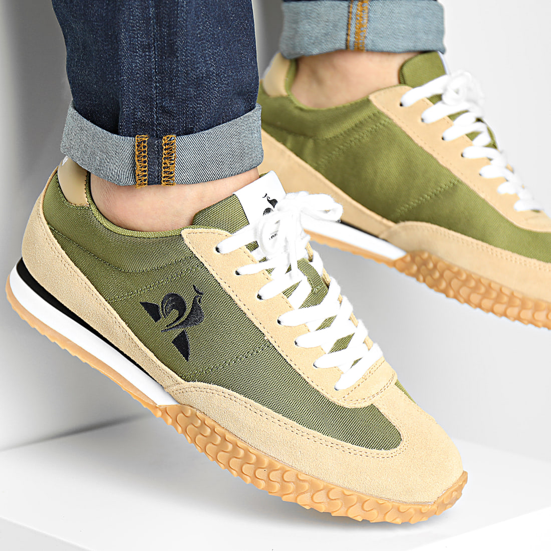 coq sportif beige femme