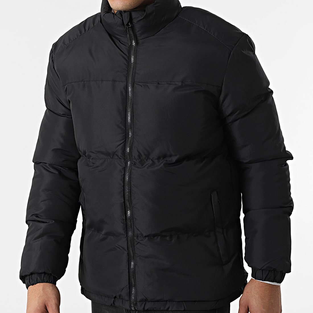 Brave soul mens davis puffer jacket black cheap