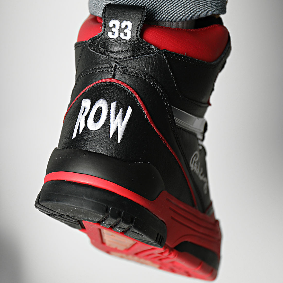 Ewing Athletics Baskets Center x Death Row Records 1BM01326 Black Red