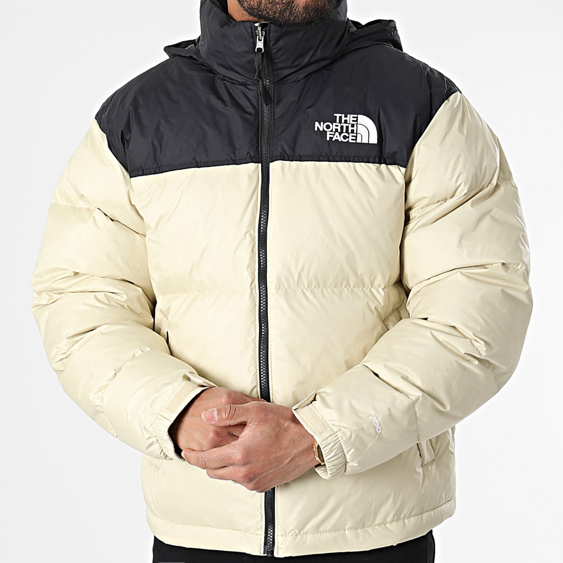 Veste 1996 retro on sale nuptse pour femme beige