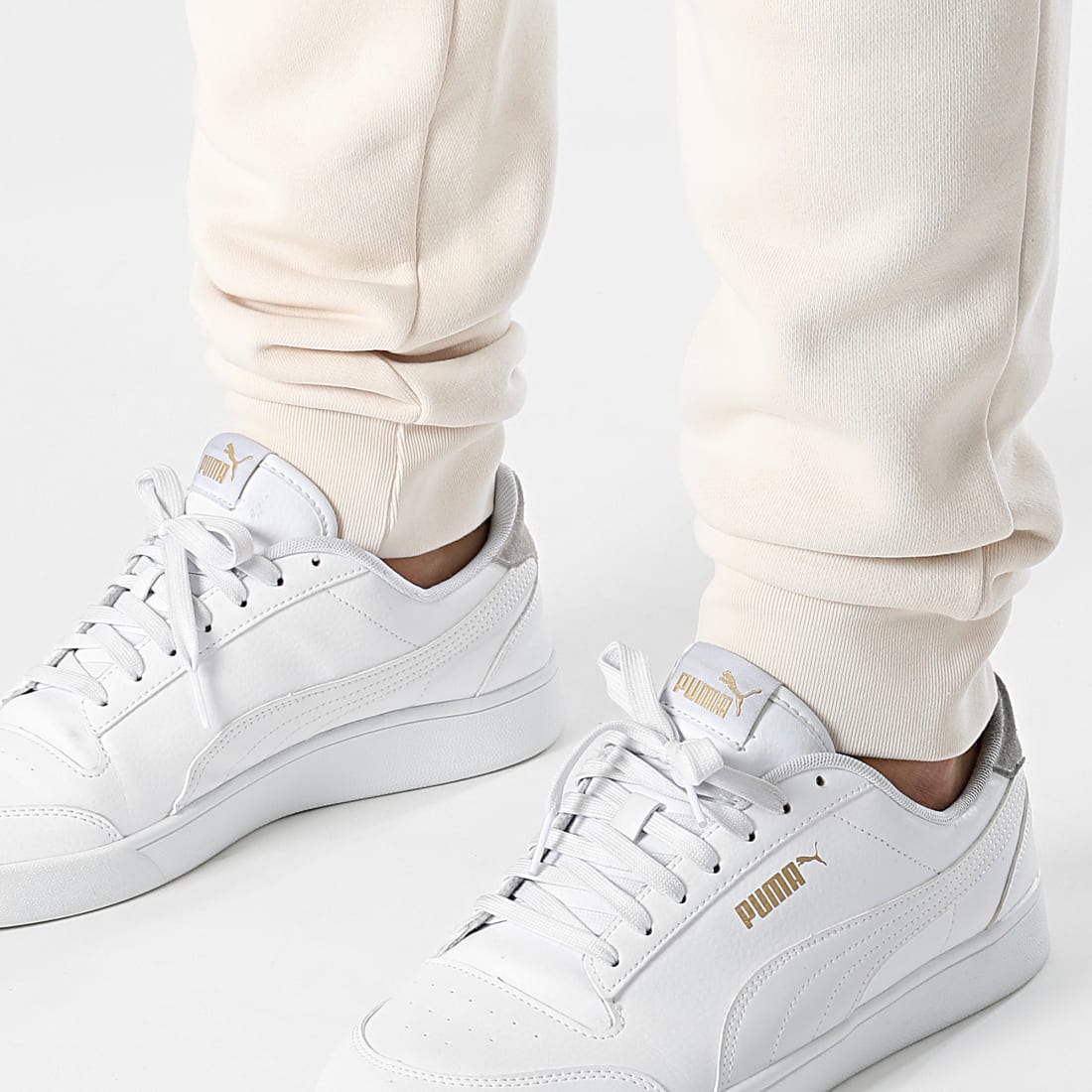 Adidas Originals - Pantalon Jogging Essentials HE6991 Beige - LaBoutiqueOfficielle.com