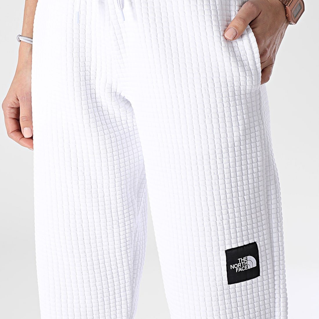 The North Face Pantalon Jogging Femme Mhysa Elevated Blanc