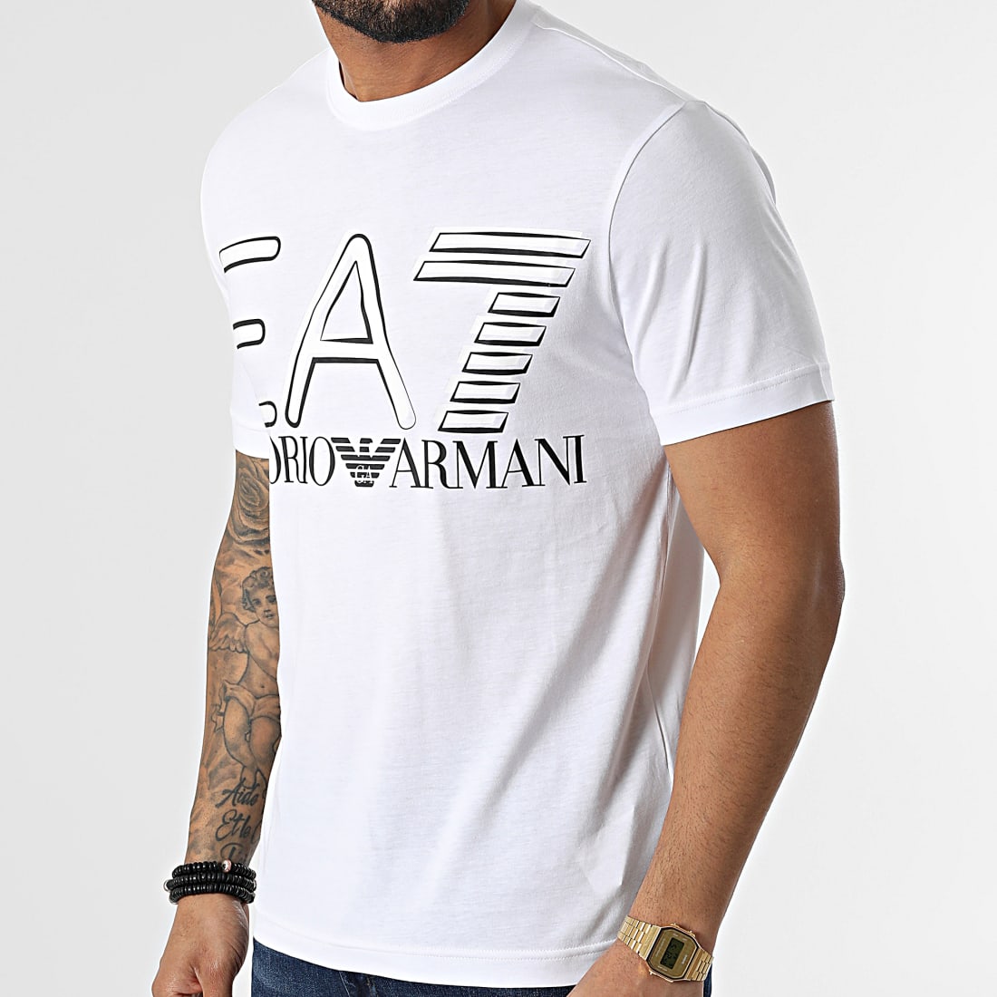 EA7 Emporio Armani Tee Shirt 3LPT20PJFFZ Blanc