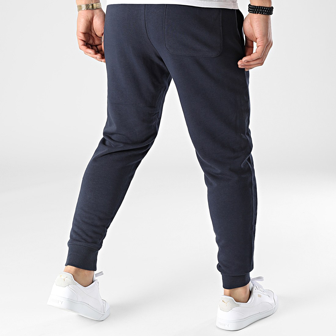 New Balance Pantalon Jogging MP01664 Bleu Marine