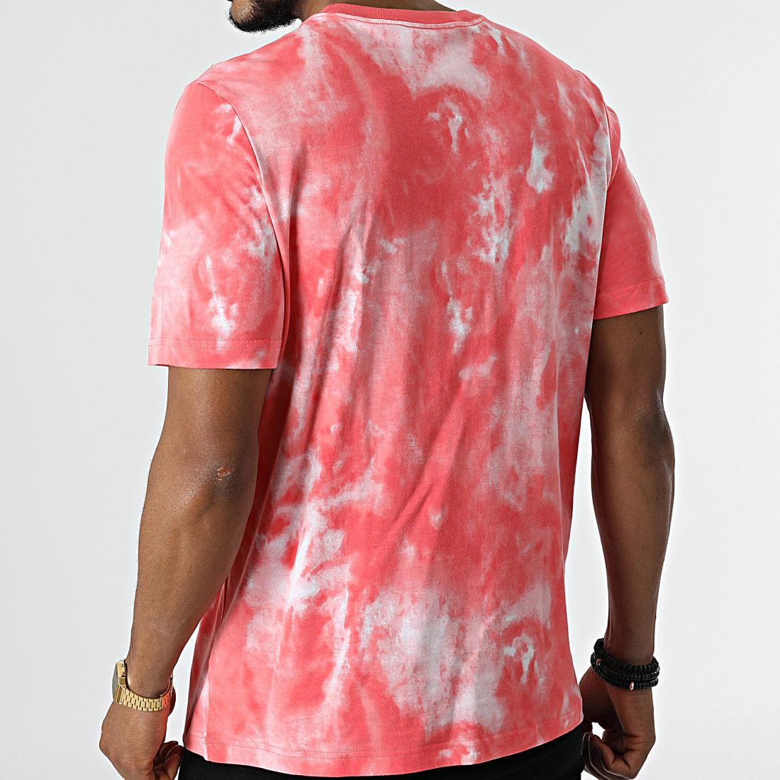 Adidas Originals - Tee Shirt Essential HE9447 Rouge Blanc - LaBoutiqueOfficielle.com